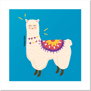 Llamazing llama Posters and Art